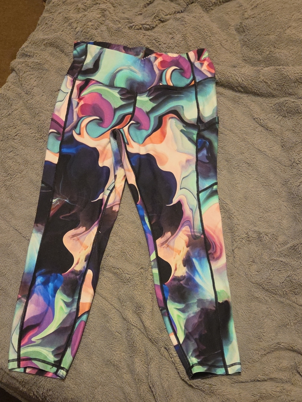 Torrid Multicolor Swirl Active Leggings